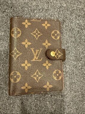 Louis Vuitton Brown Monogram Canvas Agenda Cover PM